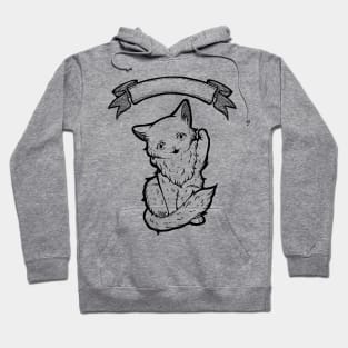 Kitty Final Boss Illustration Hoodie